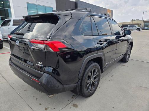 Midnight Black Metallic 2024 Toyota RAV4 Hybrid XLE Premium