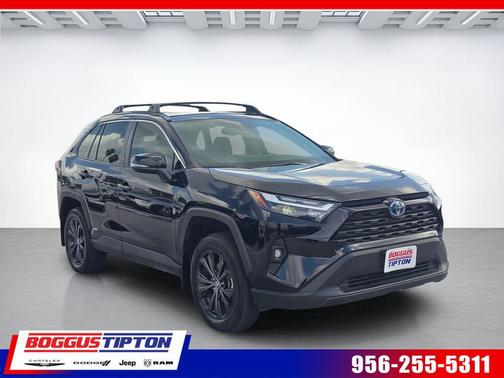 Midnight Black Metallic 2024 Toyota RAV4 Hybrid XLE Premium