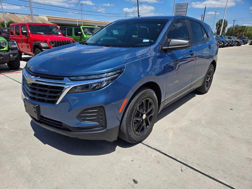 Lakeshore Blue Metallic 2024 Chevrolet Equinox LS