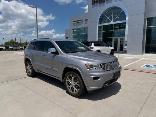 Billet Silver Metallic Clearcoat 2020 Jeep Grand Cherokee Overland