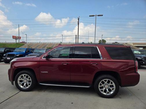 Crimson Red Tintcoat 2017 GMC Yukon SLT
