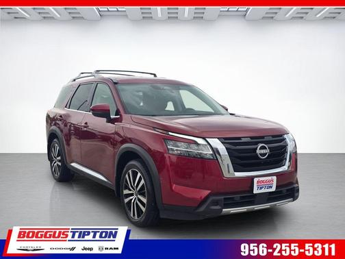 Scarlet Ember 2024 Nissan Pathfinder Platinum FWD