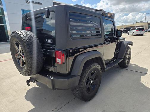 Black Clearcoat 2017 Jeep Wrangler Sport