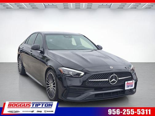 Black 2023 Mercedes-Benz C-Class Sedan