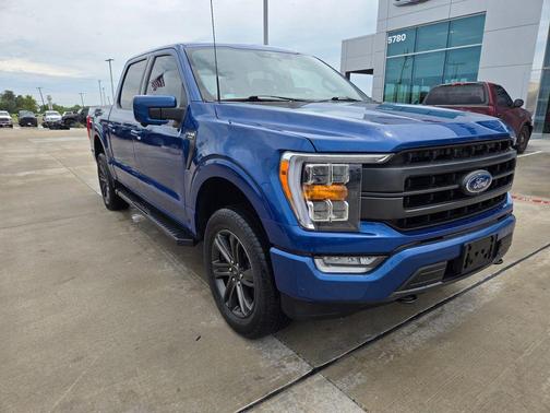 Blue Metallic 2022 Ford F-150 Lariat