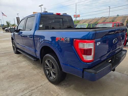 Blue Metallic 2022 Ford F-150 Lariat