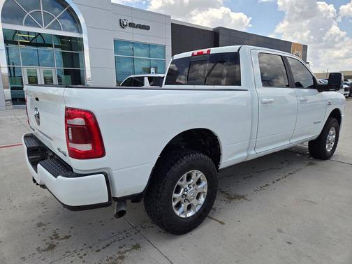 Bright White Clearcoat 2024 RAM 2500 Laramie Crew Cab 4x4 6'4' Box