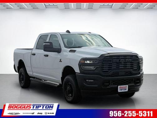 Bright White Clearcoat 2026 RAM 2500 Tradesman Crew Cab 4x4 6'4' Box