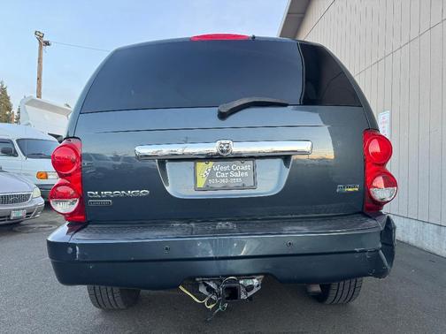 Blue 2007 Dodge Durango Limited