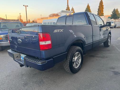 Blue 2008 Ford F-150 Lariat SuperCab