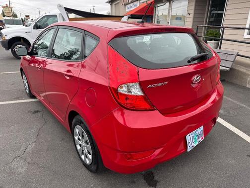 Boston Red 2016 Hyundai Accent SE