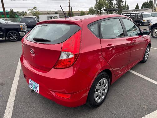 Boston Red 2016 Hyundai Accent SE