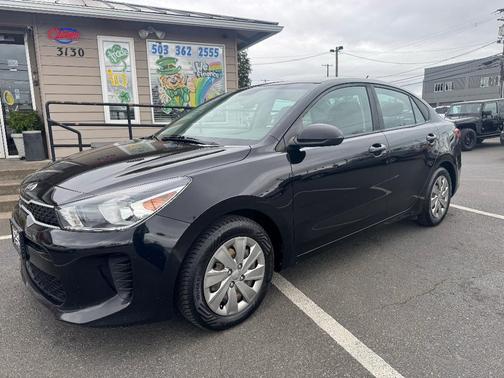 Black 2020 Kia Rio S