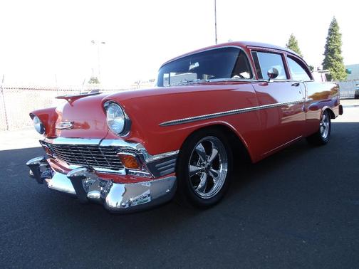 Orange 1956 Chevrolet 210