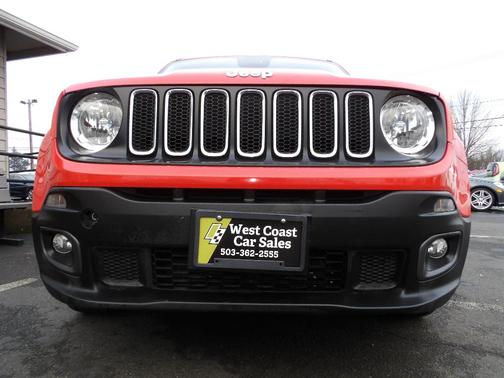 Orange 2016 Jeep Renegade Latitude