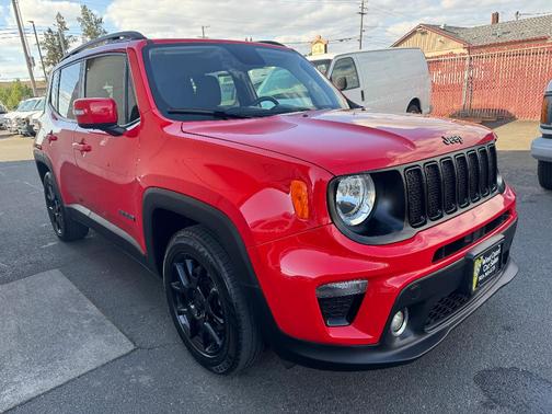 Red 2020 Jeep Renegade Latitude