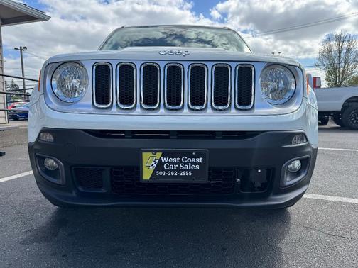 White 2015 Jeep Renegade Limited