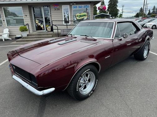Burgundy 1967 Chevrolet Camaro