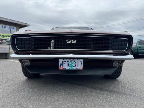 Burgundy 1967 Chevrolet Camaro