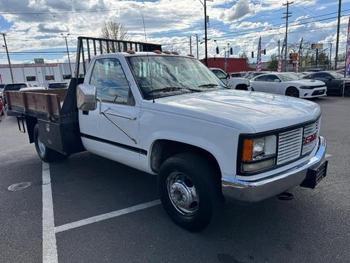 White 1990 GMC Sierra 1500 REG. CAB 8-FT. BED