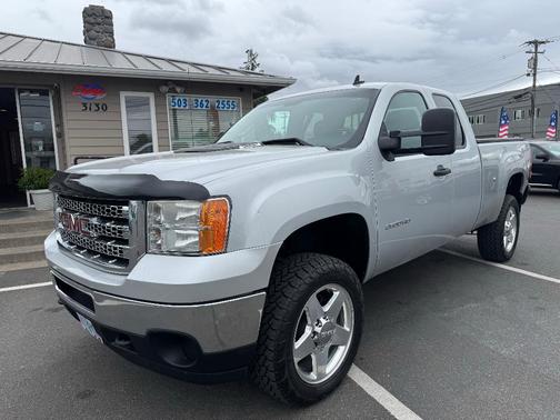 Silver 2012 GMC Sierra 2500 SLE