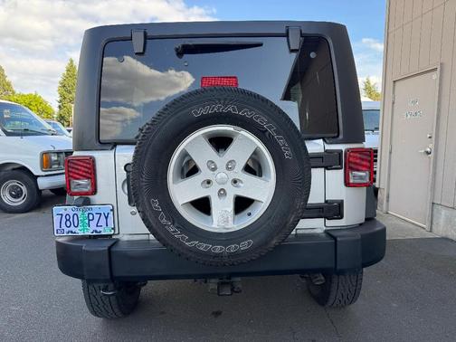 White 2011 Jeep Wrangler Unlimited Sport