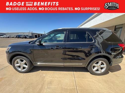 Agate Black Metallic 2019 Ford Explorer XLT
