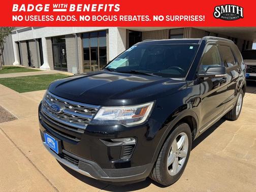 Agate Black Metallic 2019 Ford Explorer XLT