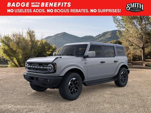 Avalanche Gray 2026 Ford Bronco Outer Banks