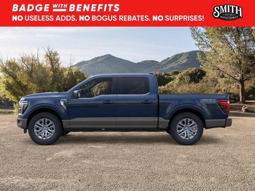 Antimatter Blue Metallic 2026 Ford F-150 King Ranch