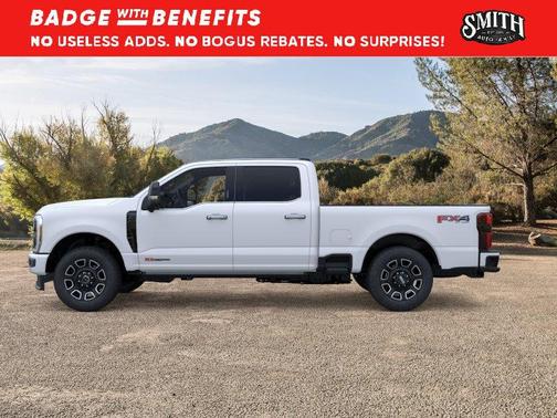 Star White Metallic Tri-Coat 2026 Ford F-250 Platinum