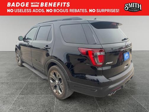 Shadow Black 2018 Ford Explorer Sport