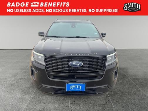 Shadow Black 2018 Ford Explorer Sport