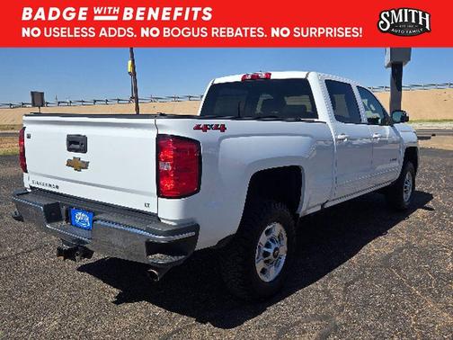 Summit White 2019 Chevrolet Silverado 2500 LT