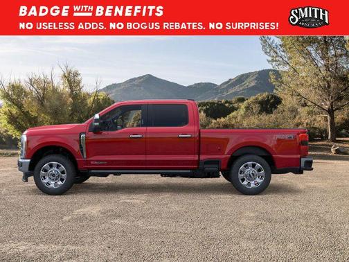 Ruby Red Metallic Tinted Clearcoat 2025 Ford F-250 Lariat
