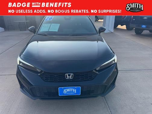 Blue Lagoon Pearl 2026 Honda Civic Hybrid Sport
