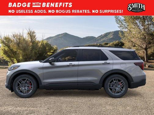 Carbonized Gray Metallic 2026 Ford Explorer ST-Line