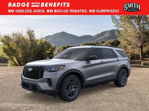 Carbonized Gray Metallic 2026 Ford Explorer ST-Line