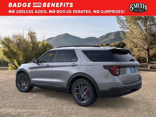 Carbonized Gray Metallic 2026 Ford Explorer ST-Line
