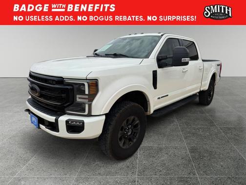 Star White Metallic Tri-Coat 2022 Ford F-250 Lariat