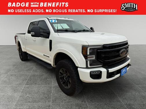 Star White Metallic Tri-Coat 2022 Ford F-250 Lariat