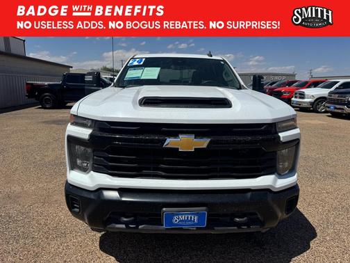 Summit White 2024 Chevrolet Silverado 2500 WT