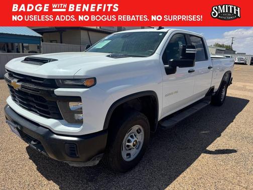 Summit White 2024 Chevrolet Silverado 2500 WT