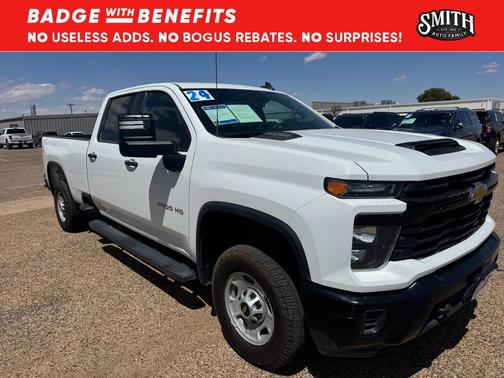 Summit White 2024 Chevrolet Silverado 2500 WT