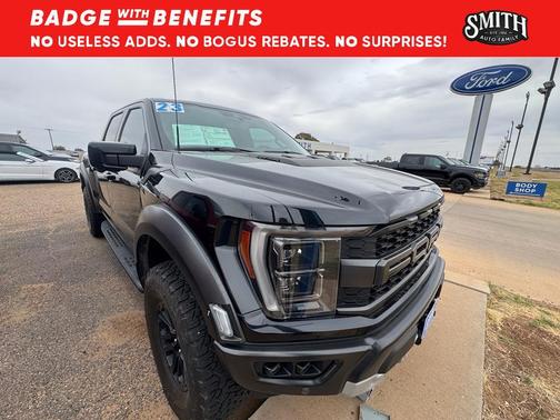 Agate Black Metallic 2023 Ford F-150 Raptor