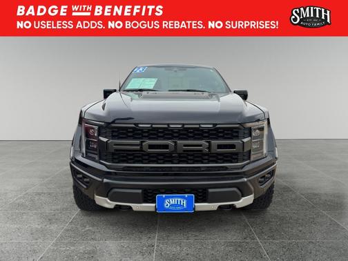 Agate Black Metallic 2023 Ford F-150 Raptor