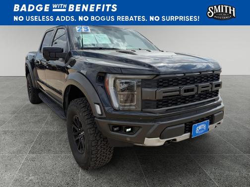 Agate Black Metallic 2023 Ford F-150 Raptor