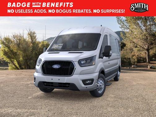 Ingot Silver Metallic 2026 Ford Transit-350 XLT