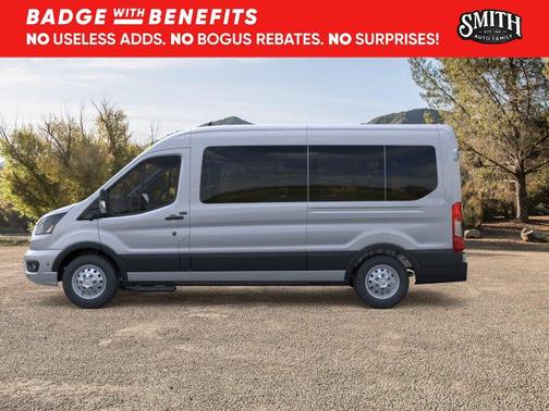 Ingot Silver Metallic 2026 Ford Transit-350 XLT
