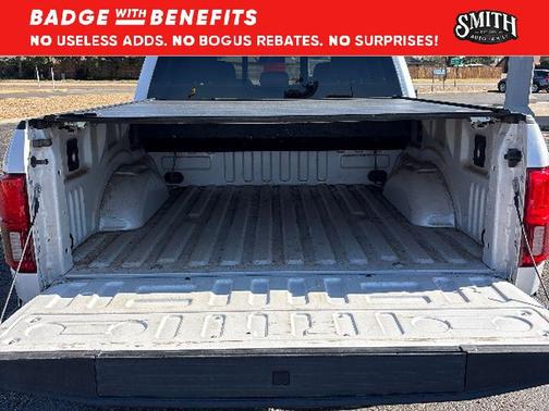 White Platinum Metallic Tri-Coat 2018 Ford F-150 Lariat